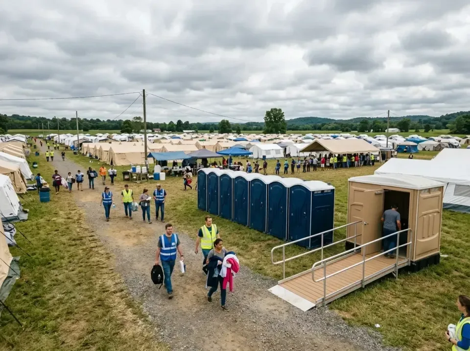 disaster-relief-camp-restrooms-010 — frequently asked questions, Dumpster & Portable Bathrooms Rental in Thatcher, AZ